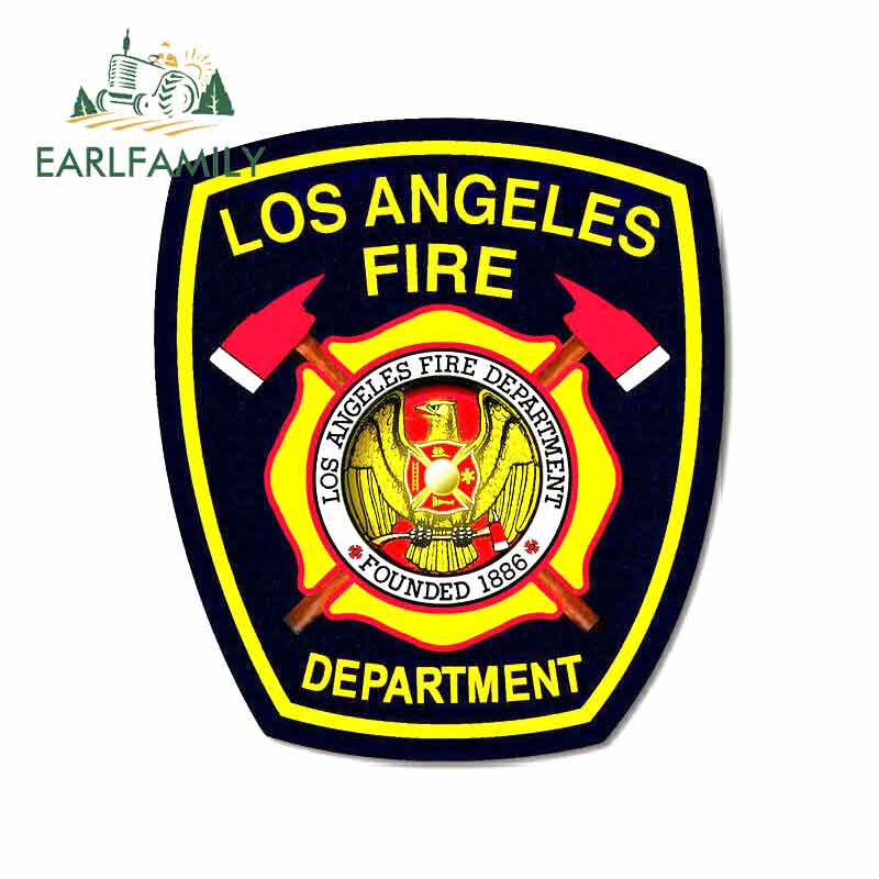 🇺🇸 LAFD Los Angeles Fire Department Sticker 13cm X 11.3cm – Fire Hall Gear