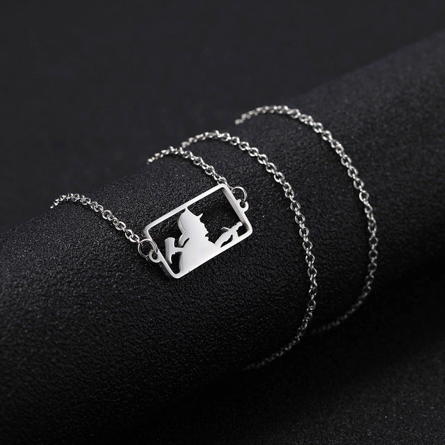 Stainless Steel Fire Necklace