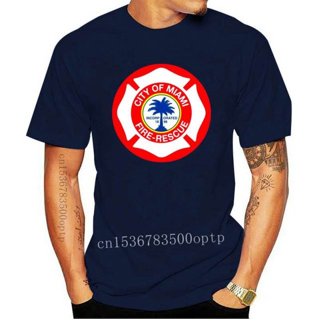 🇺🇸 T-shirt de sauvetage des pompiers de Miami