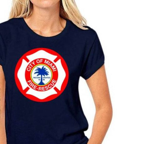 🇺🇸 T-shirt de sauvetage des pompiers de Miami