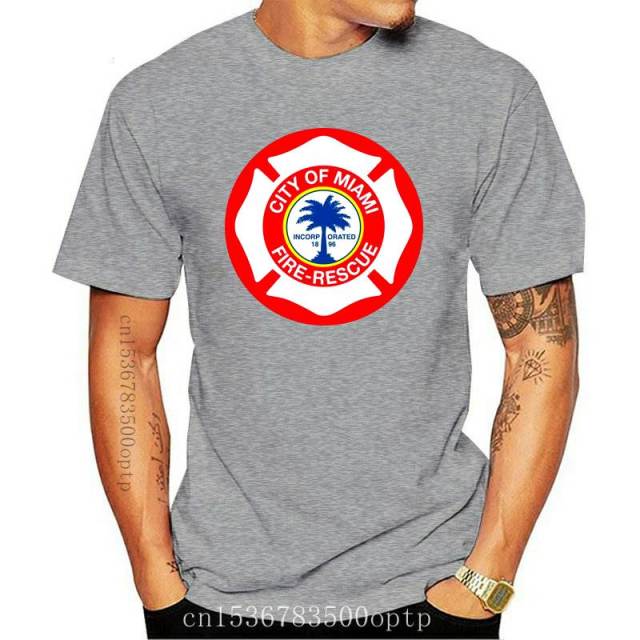 🇺🇸 T-shirt de sauvetage des pompiers de Miami