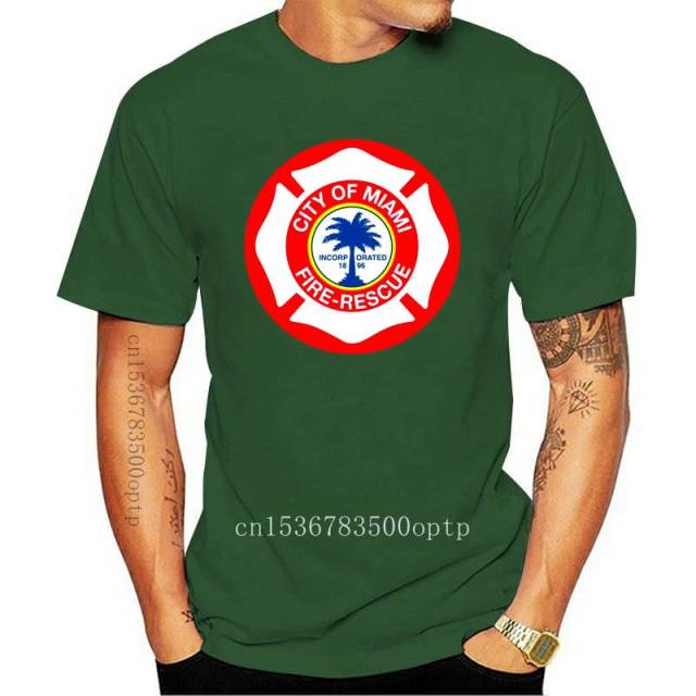 🇺🇸 T-shirt de sauvetage des pompiers de Miami