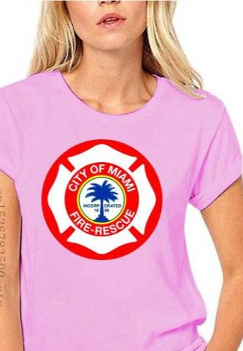 🇺🇸 T-shirt de sauvetage des pompiers de Miami