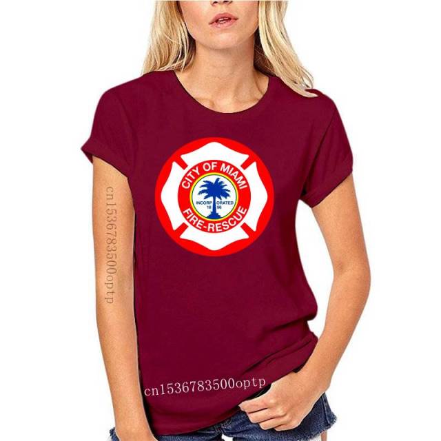 🇺🇸 T-shirt de sauvetage des pompiers de Miami