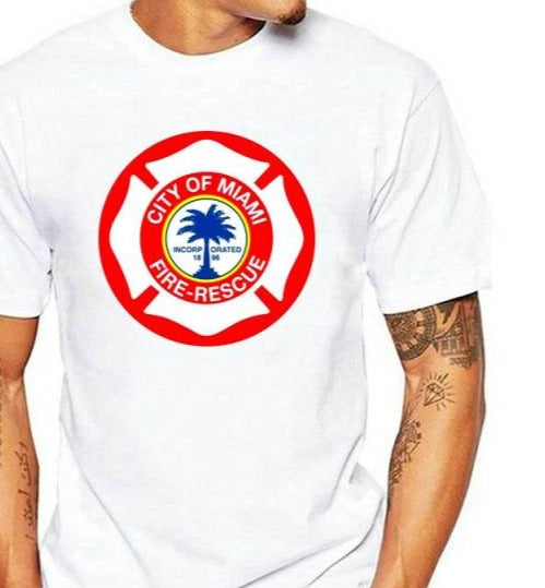 🇺🇸 T-shirt de sauvetage des pompiers de Miami