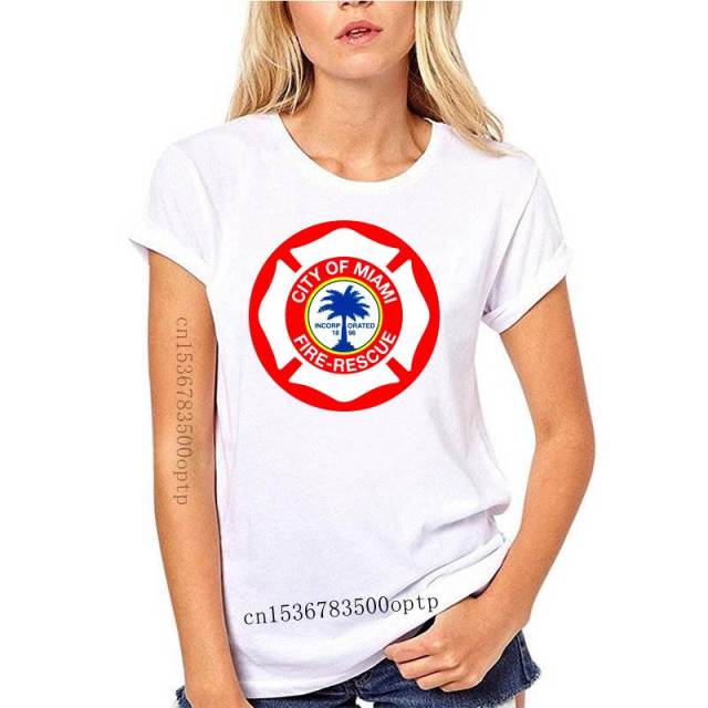 🇺🇸 T-shirt de sauvetage des pompiers de Miami